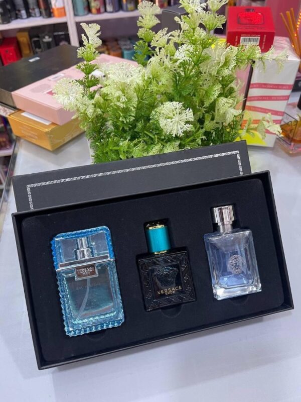 Versace Fragrance Trio Gift Set 3 in 1